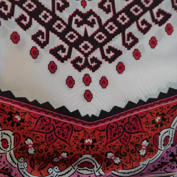 SiLK Hale Bob Tunic Sweetheart Racer Back Adj Straps Babydoll Halter M - Picture 8 of 11